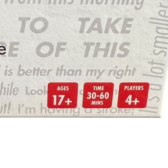 That's What She Said Game Party Card Game 17+ Complete Hilarious NSFW Humo - Picture 3 of 9